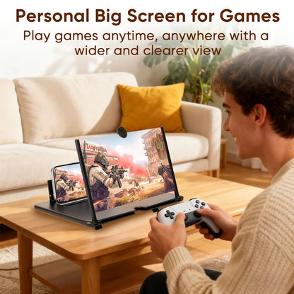 Screen Expanders & Magnifier Amplifier,3D HD | Phone Holder for All Smartphones with Anti scratch Features