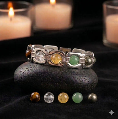 Rinmukteshwar Siddh Metal Dhan Yog™ Bracelet (Silver Plated)