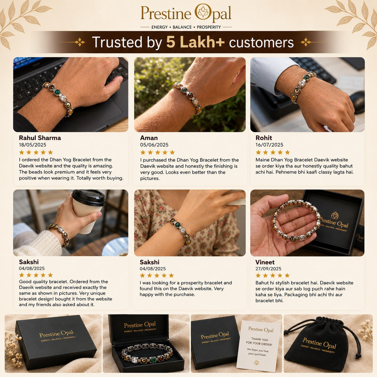 Rinmukteshwar Siddh Metal Dhan Yog™ Bracelet (Silver Plated)